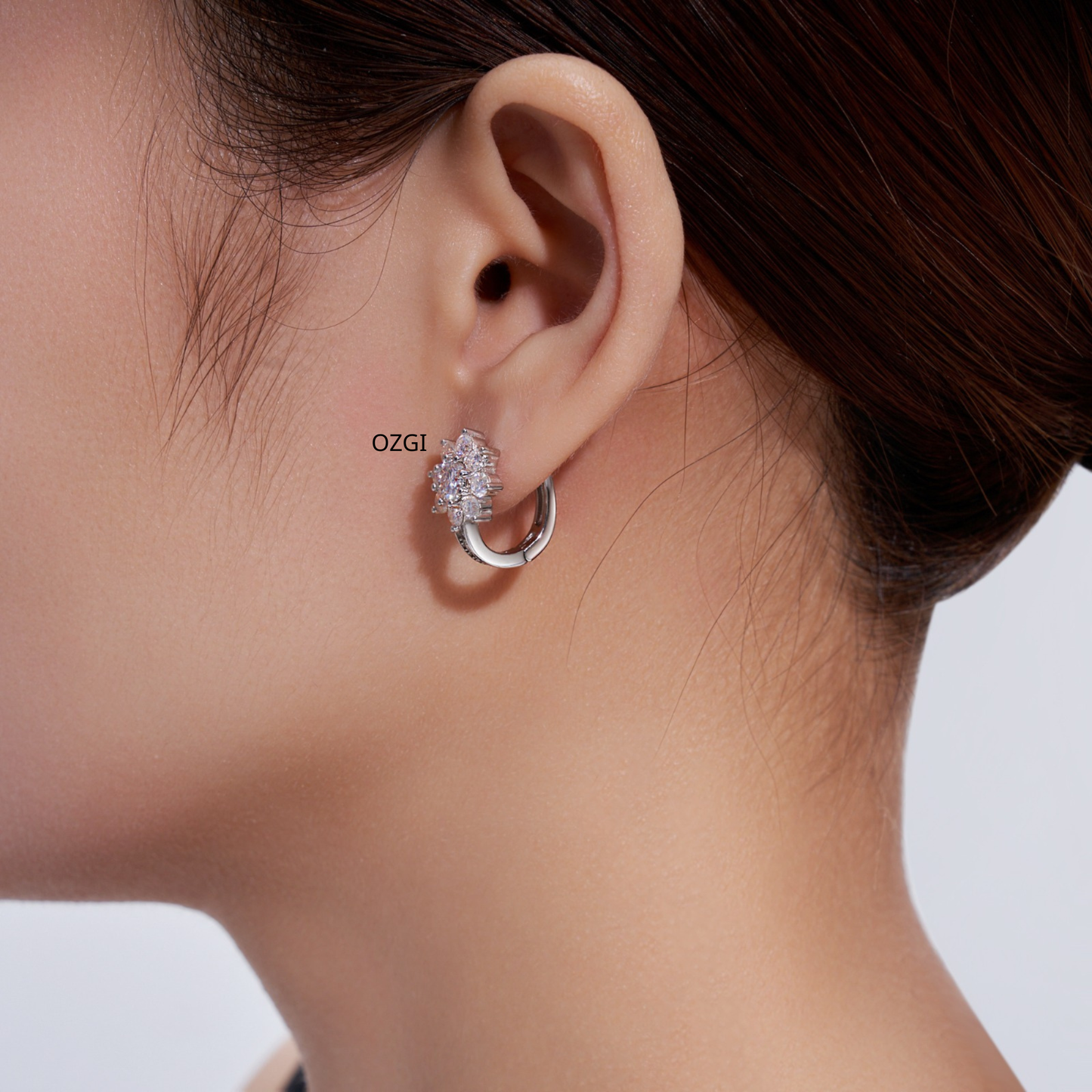 OZGI Snow Bloom Earrings