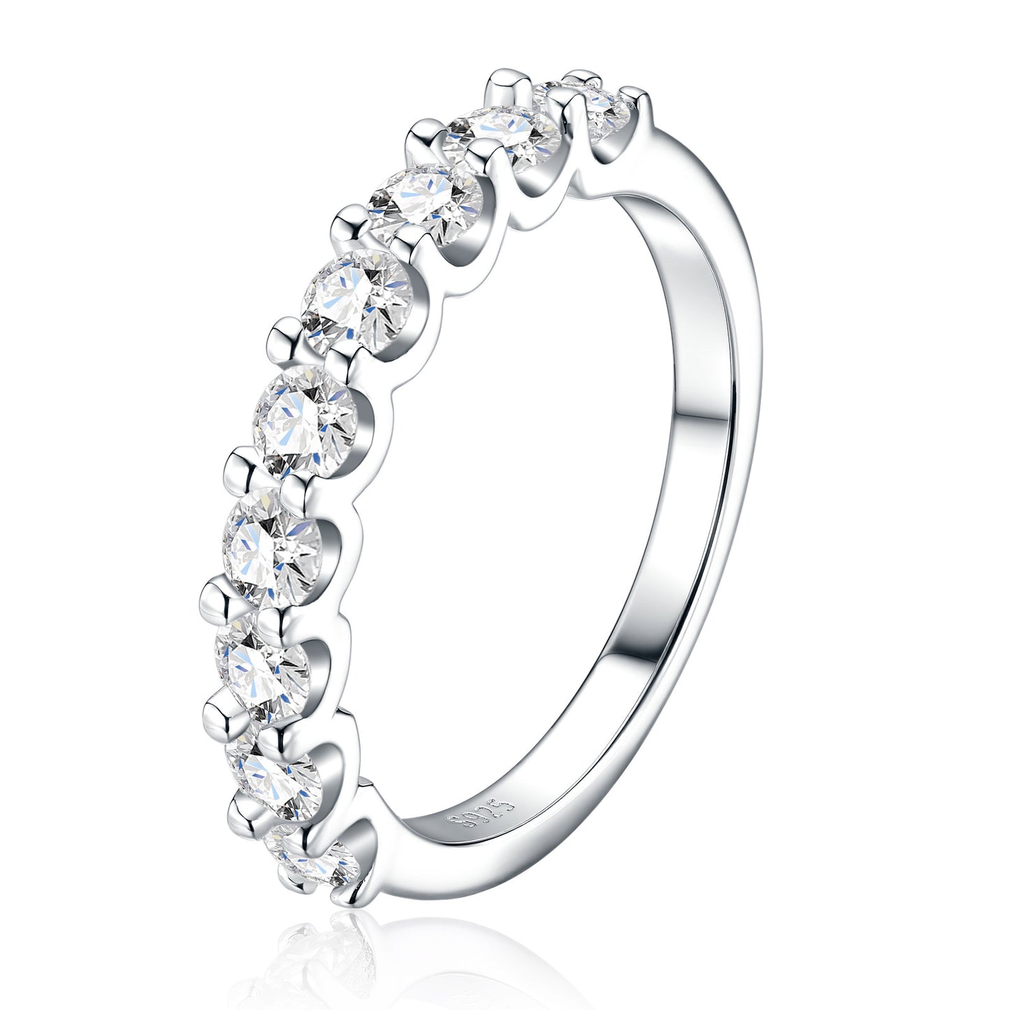 Classic Half Eternity Ring