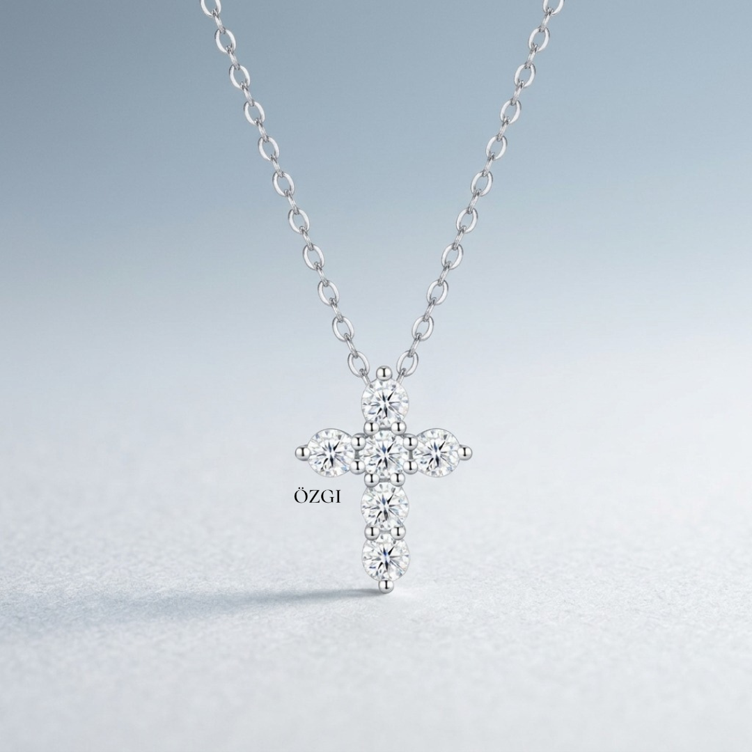 OZGI – “Noor Cross” Necklace