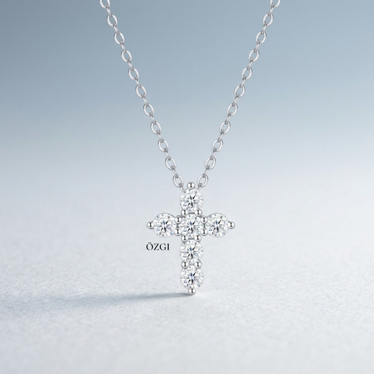OZGI – “Noor Cross” Necklace