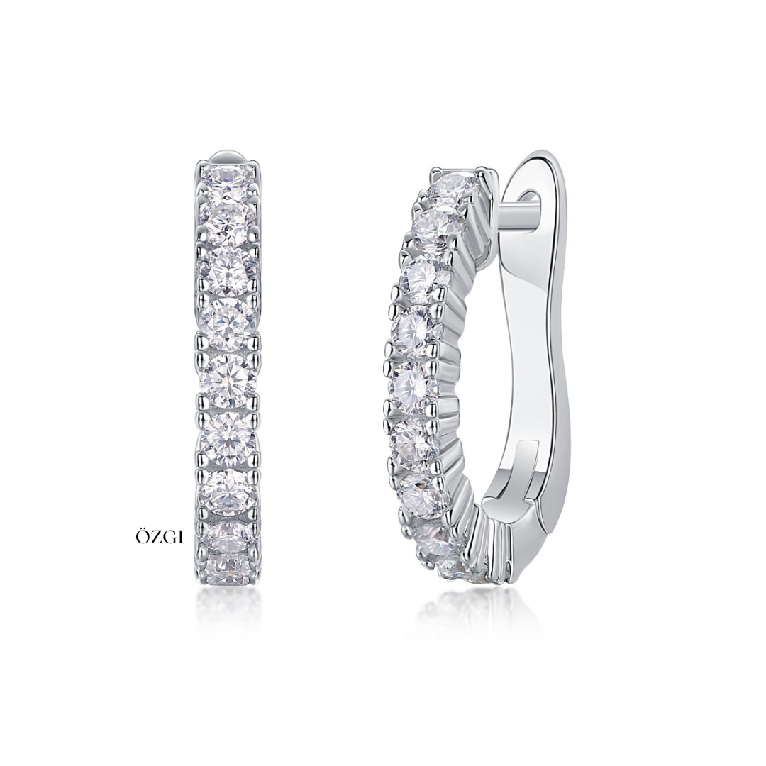 OZGI Noor Hoop Earrings – 4MM