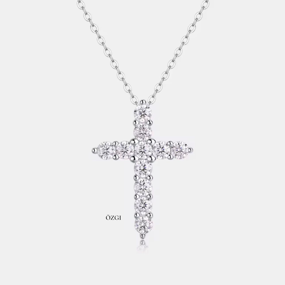 Celestia Cross Necklace