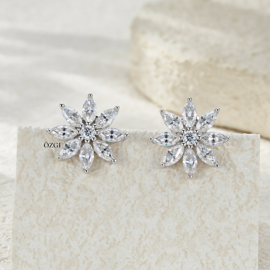 OZGI Yasmina Bloom Earrings