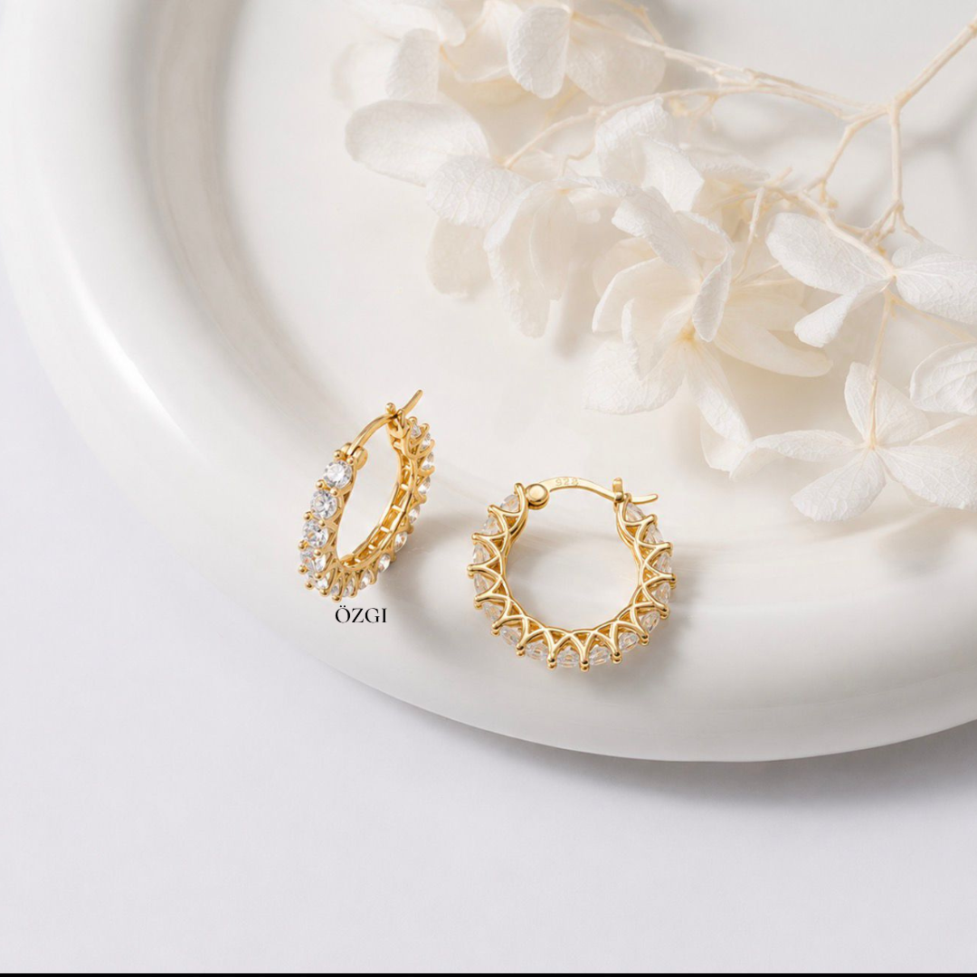 OZGI Celeste Hoop Earrings