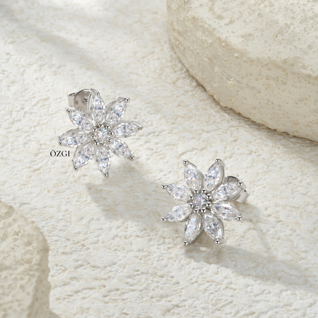 OZGI Yasmina Bloom Earrings