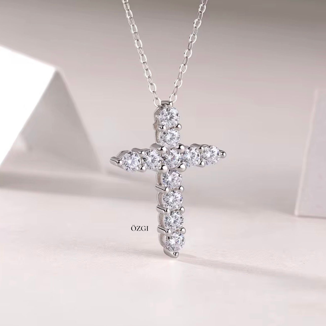 Celestia Cross Necklace