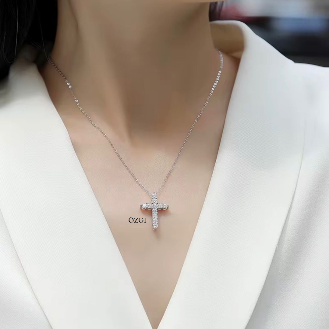 Celestia Cross Necklace