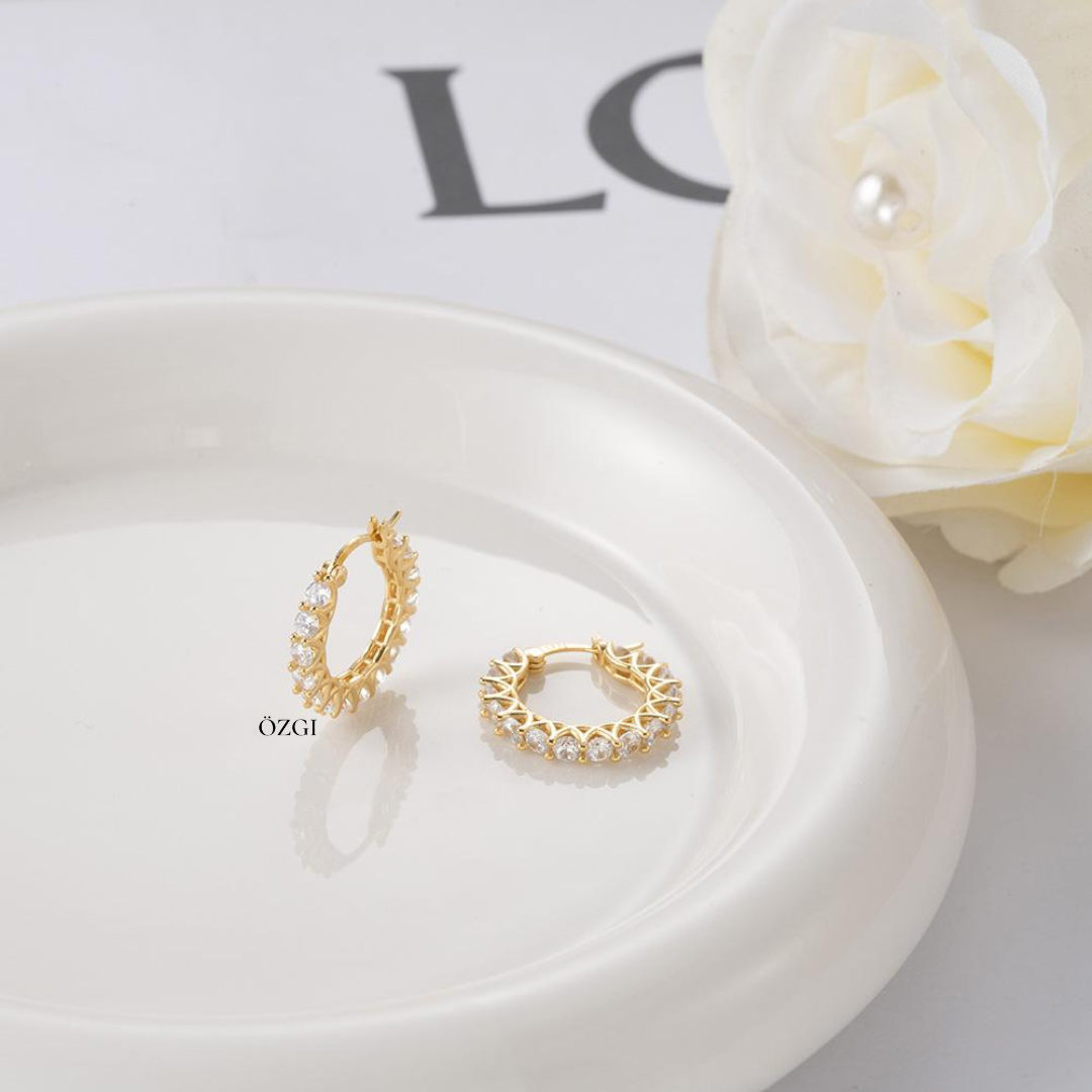 OZGI Celeste Hoop Earrings