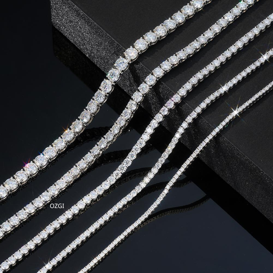OZGI Celeste Tennis Necklace