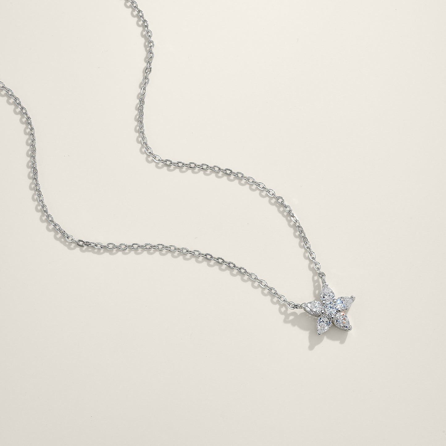 Floral Pendant Necklace