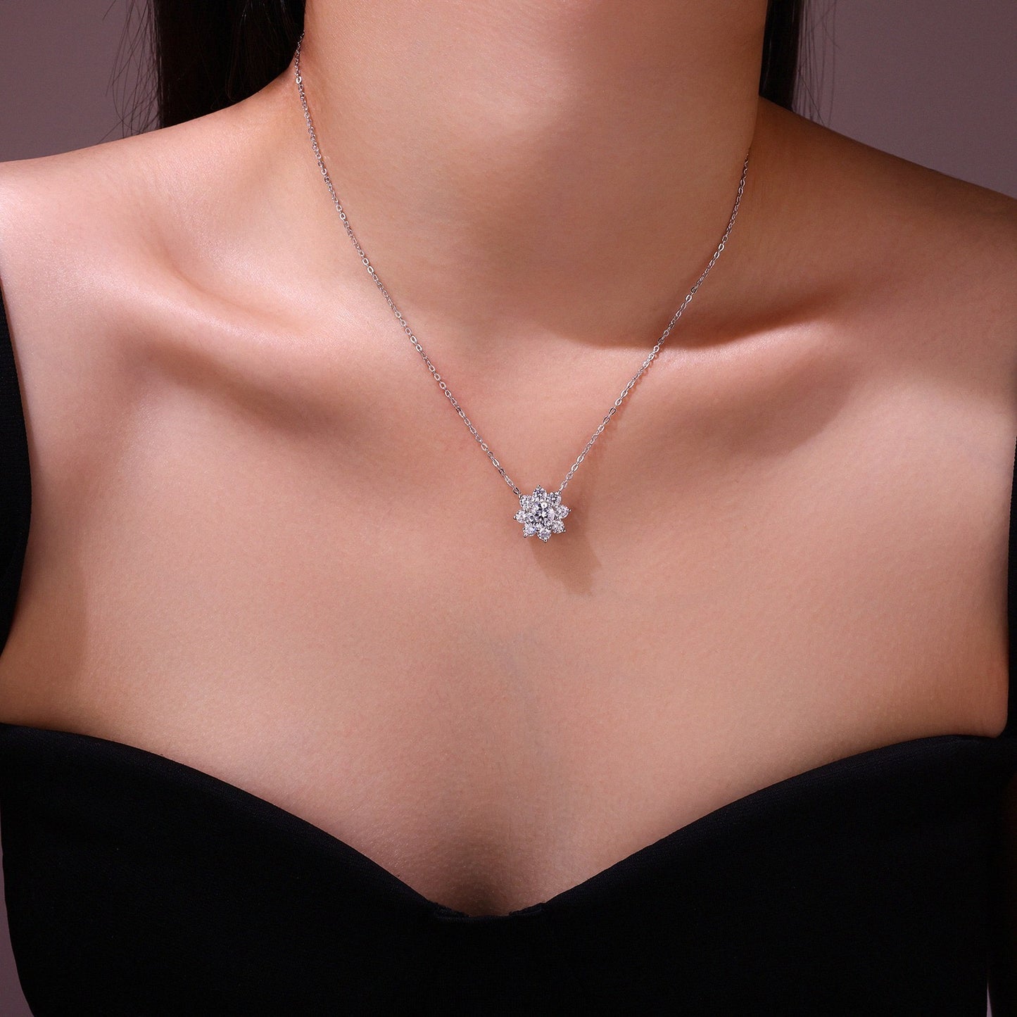Snowflake Pendant Necklace