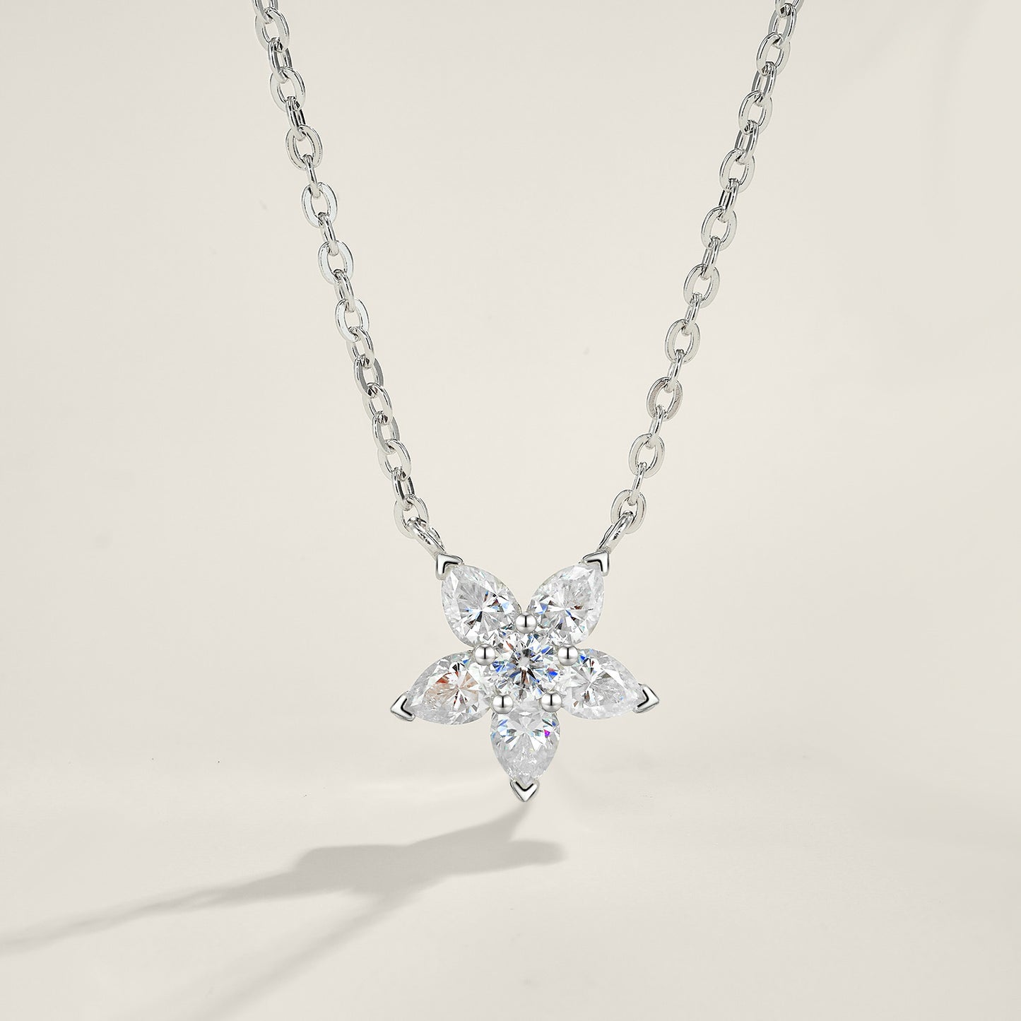 Floral Pendant Necklace