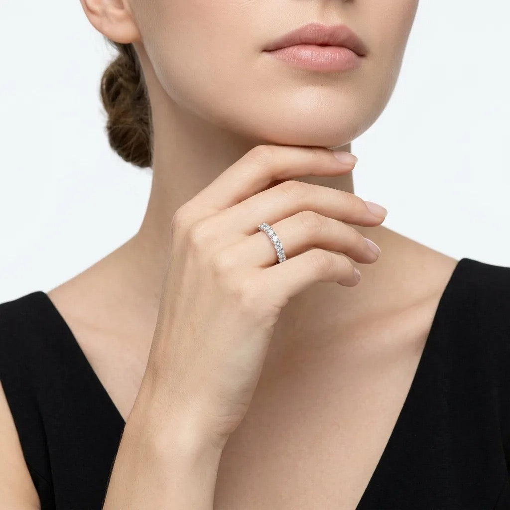 Classic Half Eternity Ring