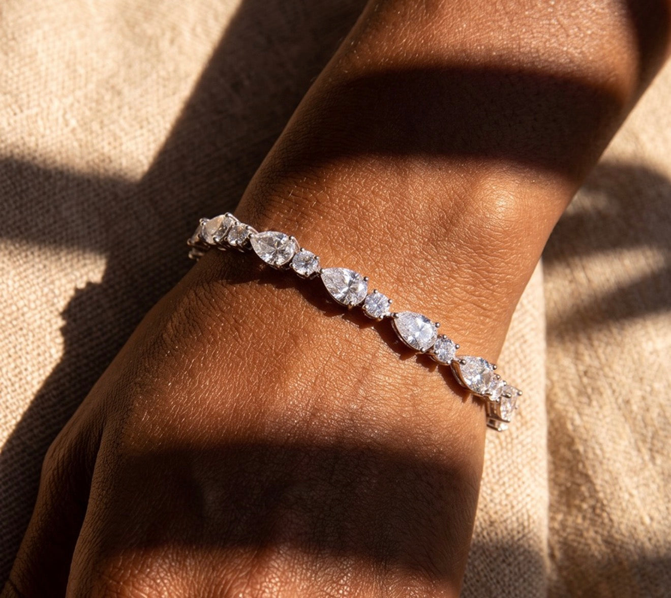 Lujain Tennis Bracelet